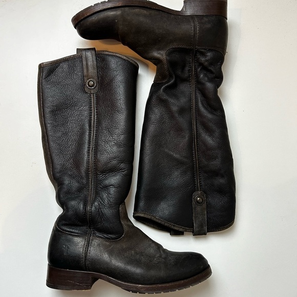 Frye Melissa Button Boot with‎ Sheep Shearling - Picture 9 of 11